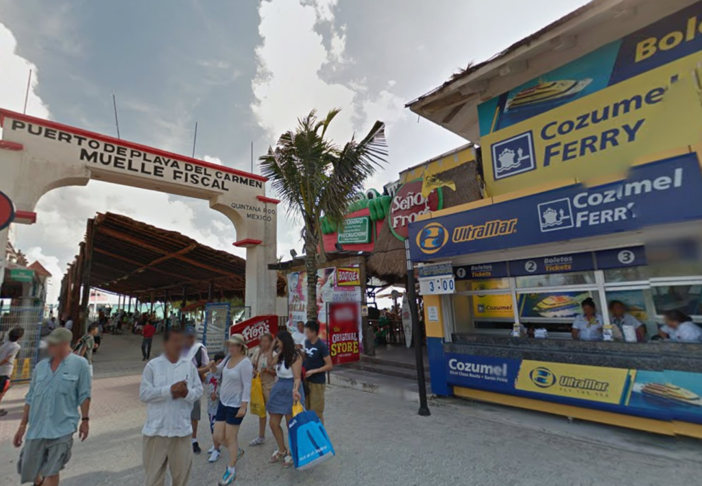Terminal Marítima de Playa del Carmen Imagen ilustrativa para mostrar cómo llegar a Cozumel