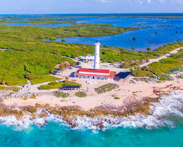 ¿Cozumel es parte de la Riviera Maya? 3 Vista alFaro en Punta Sur, Cozumel