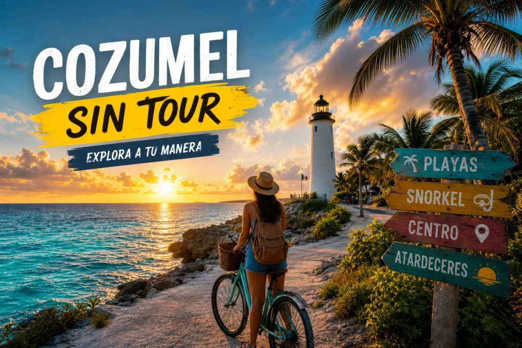 Imagen ilustrativa para saber qué hacer en Cozumel sin tour