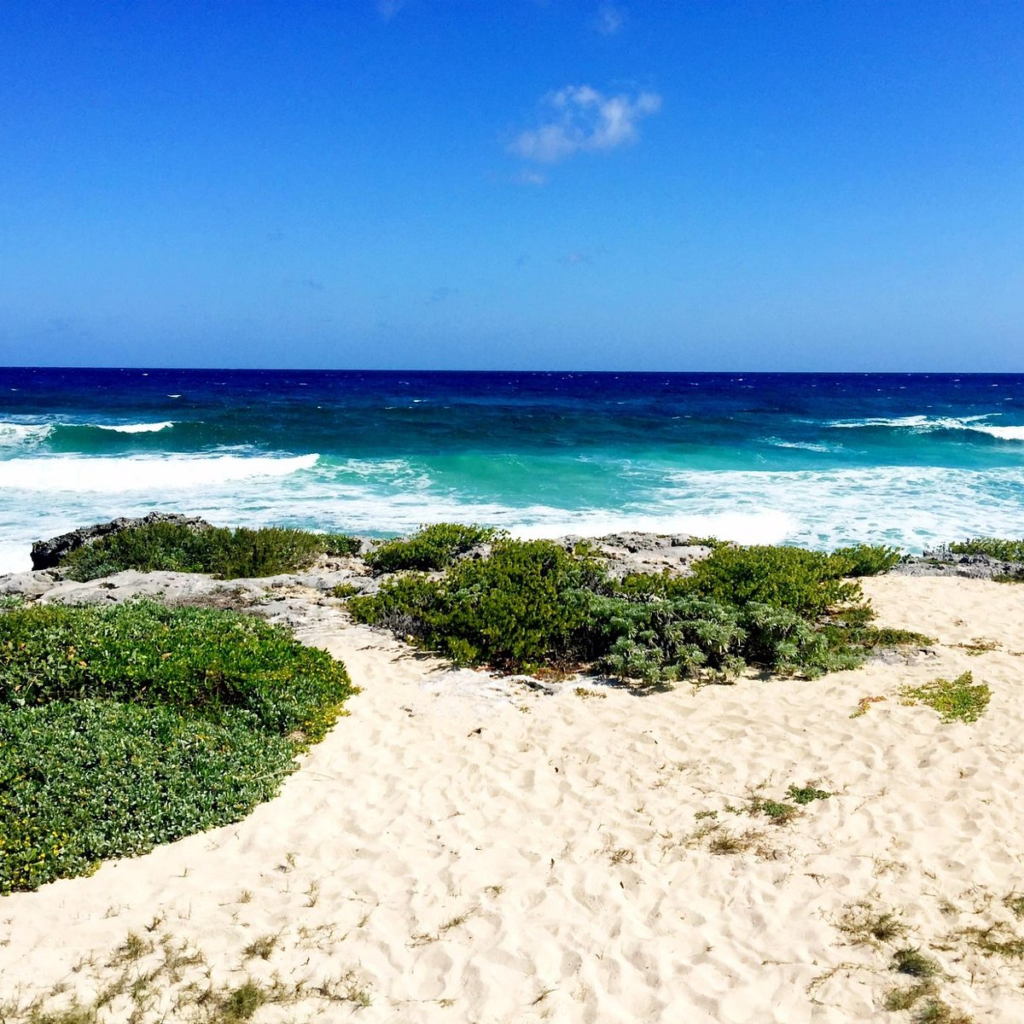 Chen Río, Cozumel Playa Chen Río para mostrar qué playas son públicas en Cozumel