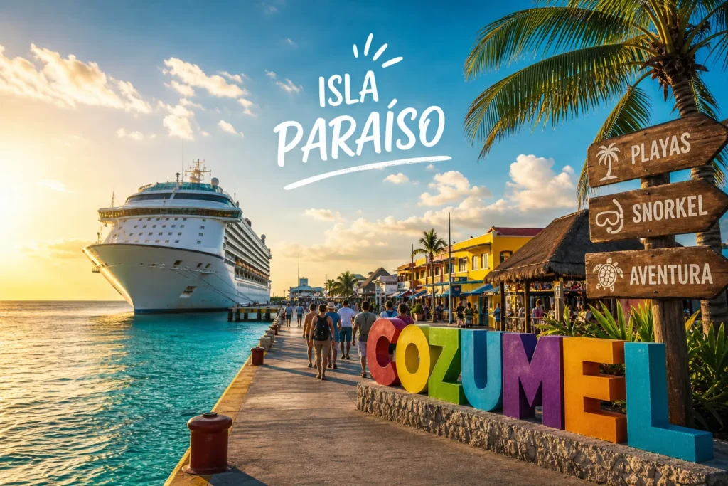 Imagen para ilustrar qué hacer en Cozumel al bajar del crucero